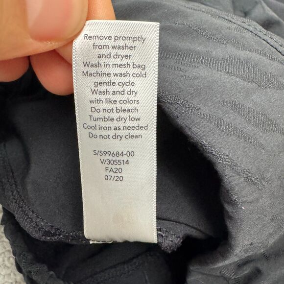 Athleta Brooklyn Jogger Pants Womens 12 Tall Black Zip Pockets Athletic 32x32 - Picture 5 of 16